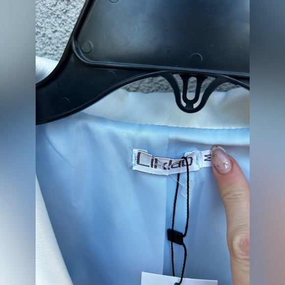 LIKLAB BABY BLUE MINI DRESS BLOGGER FAVORITE NEW WITH TAGS! - Picture 10 of 16